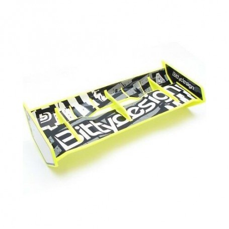 Stealth wing kit for 1/8 Buggy Truggy Yellow Bitty Design