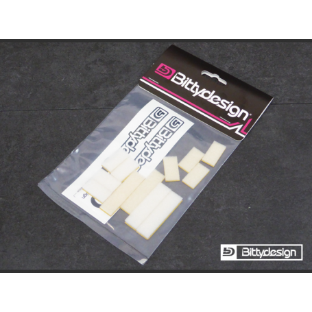 Espumas protectores carroceria Bitty Design