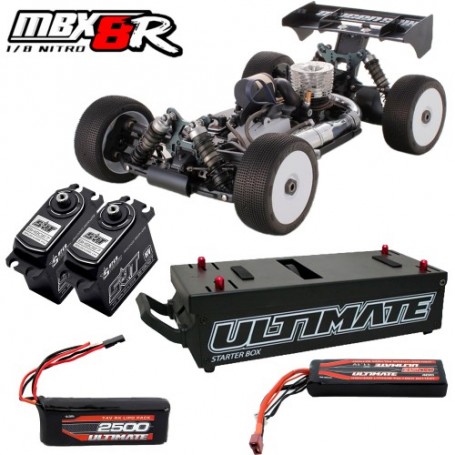 Combo Buggy Mugen MBX8R Nitro Competicion KIT 3