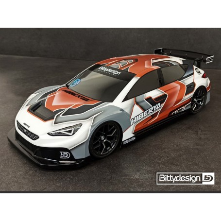 Carroceria Hiberya 1/10 190mm Traccion Delantera Transparente