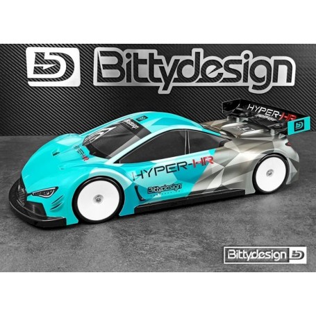 Hyper-HR 190mm body 1/10 clear Light Weight Bitty Design