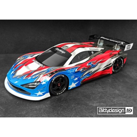 Carroceria Seven65 1/7 Arrma Infraction 1.5mm Transparente