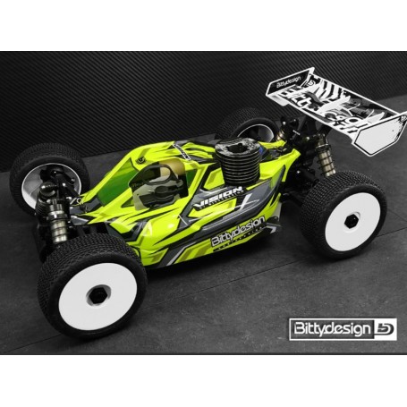 Carroceria Buggy Xray XB8 2020 Nitro Vision Transparente