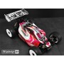 Clear Body Vision HB Racing D819RS Nitro Pre-cut 1/8 Buggy