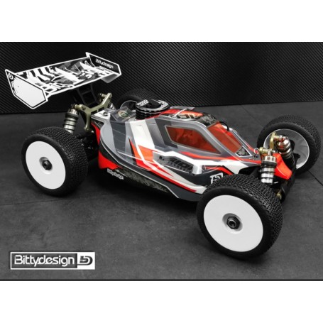 Vision Clear Body Buggy Kyosho MP10 Nitro Bitty Design