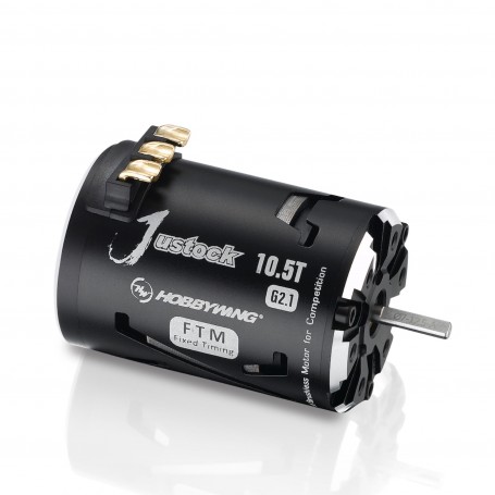 Brushless Motor Hobbywing Justock 10.5T G2.1 Black