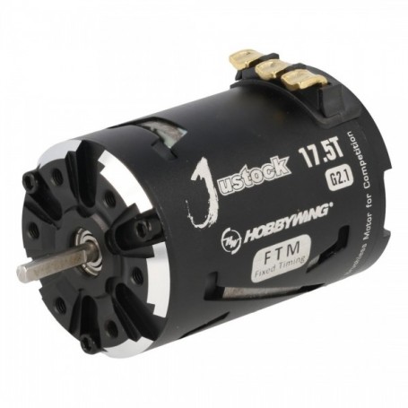 Motor Brushless Hobbywing Justock 17.5T G2.1 Black