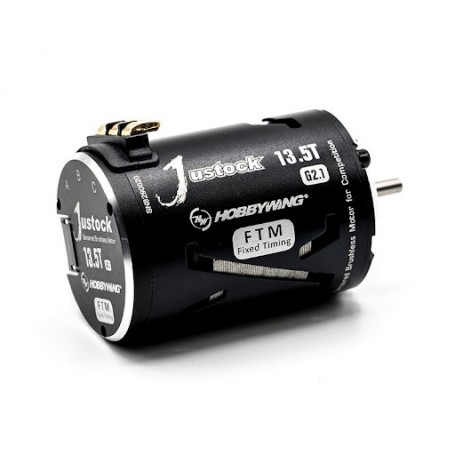 Brushless Motor Hobbywing Justock 13.5T G2.1 Black