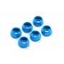 Aluminum M3 cap washer Blue Fastrax x6 pcs