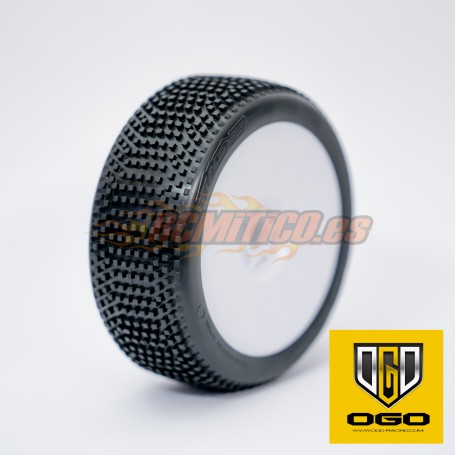 Ruedas OGO Racing Tide Medium Blanca (Sin Pegar)