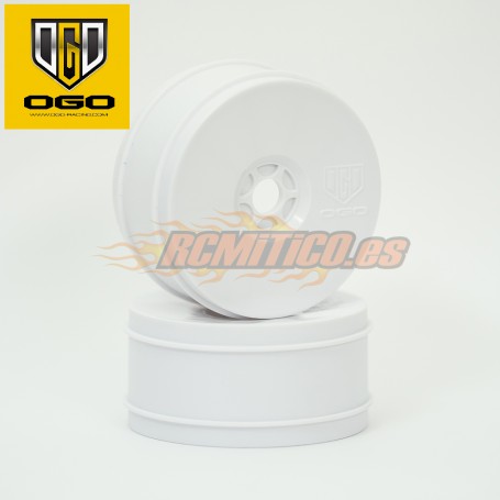 Llanta OGO Racing Air Blanca Buggy 1/8 x1 ud.