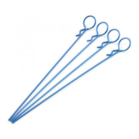 Fastrax Blue Long Body Pin 1/8 1/10 x4 pcs