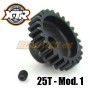 25T mod.1 1/8 Pinion Gear Hardened Steel XTR Racing