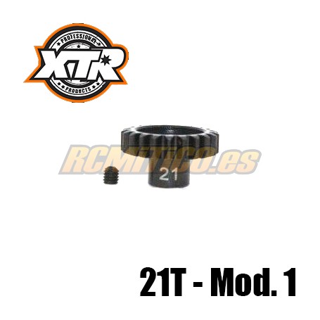 Piñon modulo 1 1/8 21T Acero XTR Racing