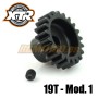 19T mod.1 1/8 Pinion Gear Hardened Steel XTR Racing