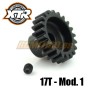 17T mod.1 1/8 Pinion Gear Hardened Steel XTR Racing