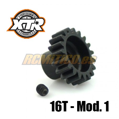 Piñon modulo 1 1/8 16T Acero XTR Racing