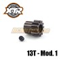 13T mod.1 1/8 Pinion Gear Hardened Steel XTR Racing