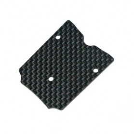 Placa Carbono soporte de aleron Mugen MBX8R