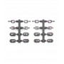 Casquillos suspension trasera duros Infinity IF18 x2 sets