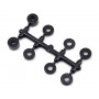 Spacers set for Rear Hub Carrier Kyosho MP9