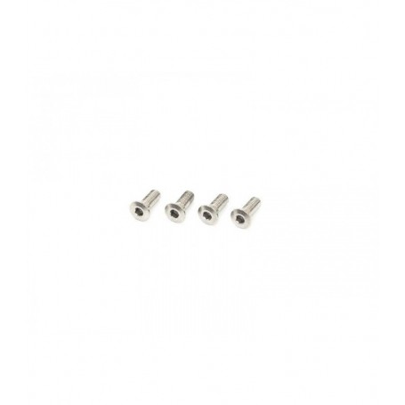 Tornillo Titanio cabeza conica fina M3x8mm Allen Infinity