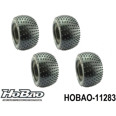 11283 Mini ST pin tread tyre set x4 pcs