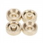 AXIAL SCX24 6mm Brass wheel weight with Hex adaptor x4 pcs