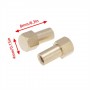 Adaptador llanta Bronce Axial SCX24 4mm x4 uds.