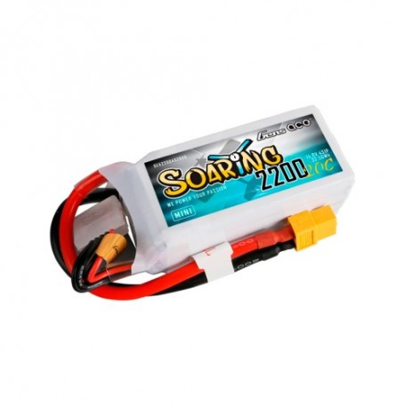 LiPo battery GENS ACE Soaring 2200 mAh 14.8v 30C 4S1P XT60