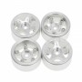 AXIAL SCX24 CNC Aluminum Starfish-Pro Beadlock wheels White x4 pcs