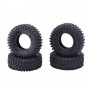 AXIAL SCX24 1.0 B Style Micro Tires with Foams x4 pcs