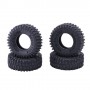 AXIAL SCX24 1.0 B Style Micro Tires with Foams x4 pcs