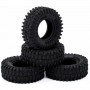AXIAL SCX24 1.0 B Style Micro Tires with Foams x4 pcs