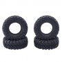 AXIAL SCX24 1.0 A Style Micro Tires with foams x4 pcs