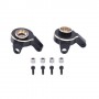 AXIAL SCX24 Brass front steering knuckles Black Gold 7G x2 pcs