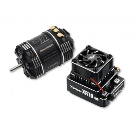 Combo brushless Hobbywing XR10 Pro G2S + Motor V10 6.5T G3