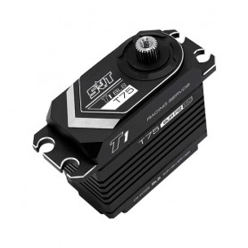 Servo SRT T75 HV Brushless 60kg 0.14S Caja Aluminio