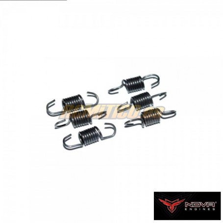 Silencer joint spring short Nova Engines x6 pcs