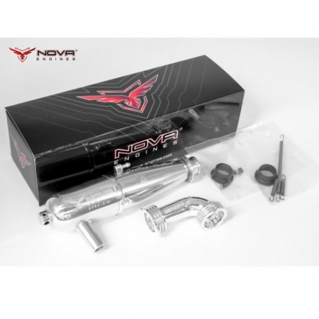 Combo escape On Road 1/8 EFRA 2181y Codo 32mm Nova