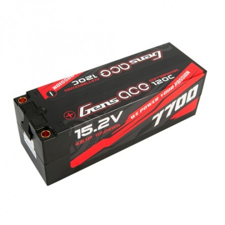LiPo Battery Gens Black Series 4S 7700mAh 15,2v HV 120C