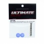 Conical shock pistons 16mm 6x1.3mm holes Ultimate Racing x2 pcs