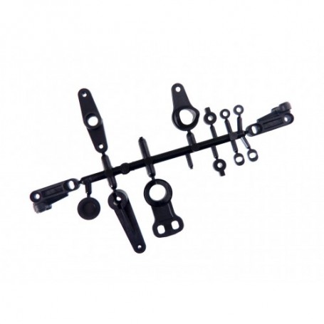 H2312B - Horn y Partes plasticas salvaservos Mugen MRX-6R