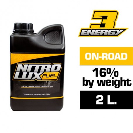 Nitrolux Fuel Energy3 ON ROAD 16% 2L - No License