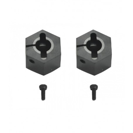 Wheel hexagons +2mm Serpent SRX2 Gen3