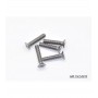 Titanium Screw allen countersunk head M3x15mm x5 pcs