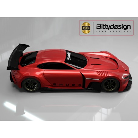 Carroceria Ahura 1/10 GT 190mm Sin Pintar