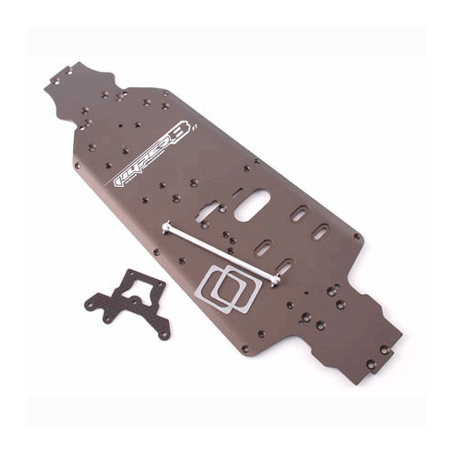 88069R Chassis R +2 mm CNC Hyper 8