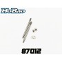 87012 Front shock absorber shafts Hyper 7 TQ