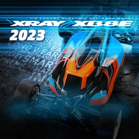 Luxury Electric XRAY XB8e 2023 Buggy 1/8 Off Road